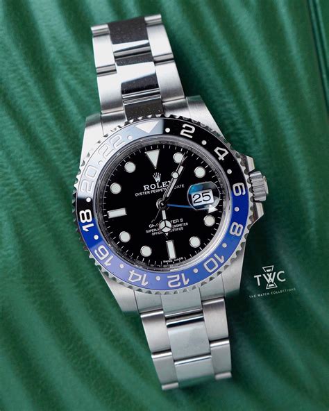 rolex gmt master 2 batman wartezeit|rolex batman gmt for sale.